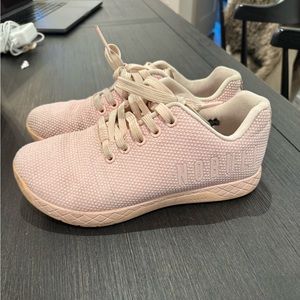 Pink trainers